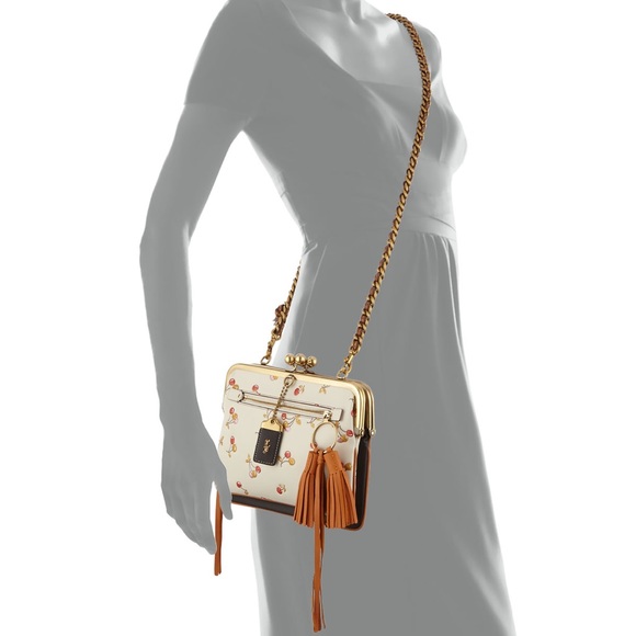 Coach 1941 Leather Cherry Kisslock Crossbody 21724 New #2 of 25 - Picture 11 of 11